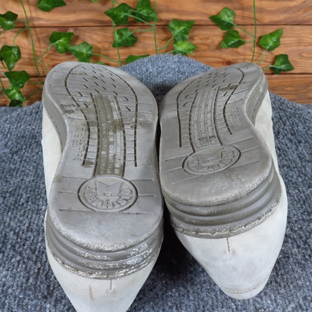 Mephisto Tiago Air Jet Mens 9 Alabaster Leather‎ Perforated Loafers Comfort